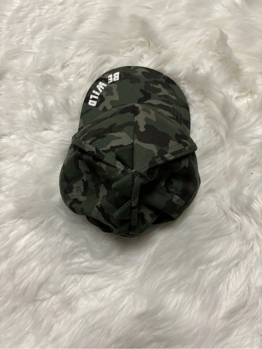 Garanimals Kids Camo Cap in Green and Black - 